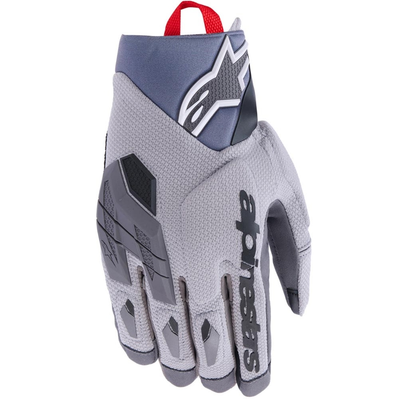 Rukavice na motorku Alpinestars Durack tmavě šedo-světle šedé