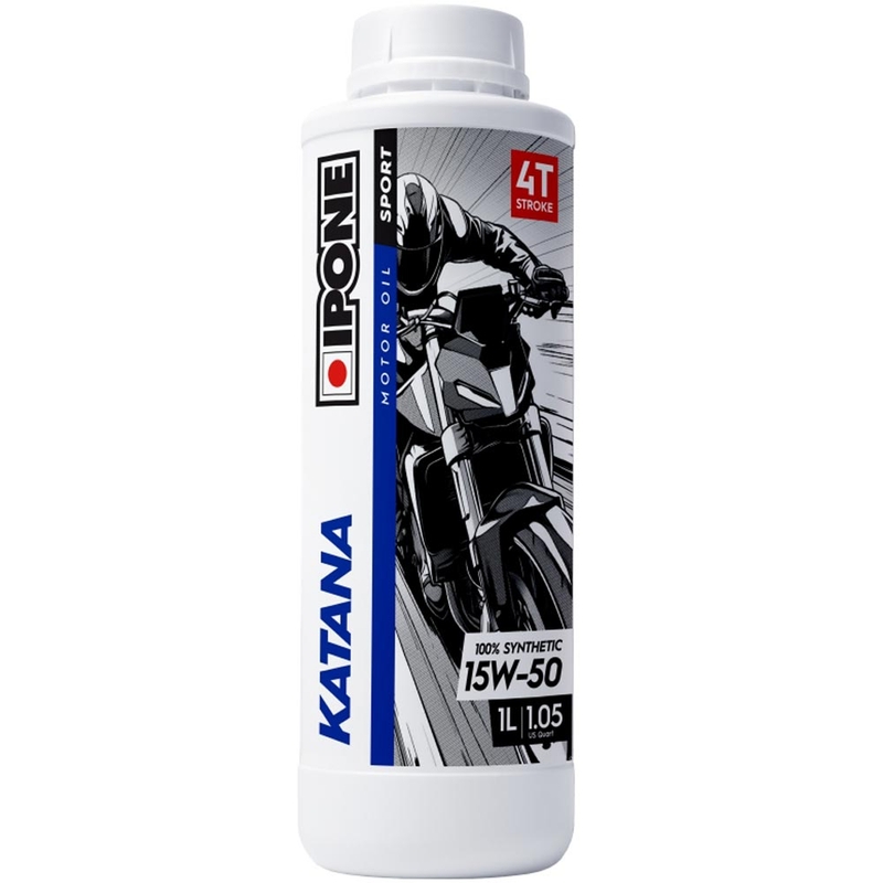 Syntetický motorový olej IPONE KATANA 15W50 (ester, MA2) (AKC) (15) 1 l