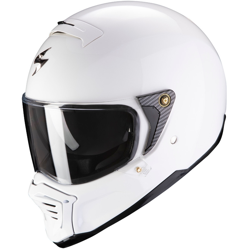 Integrální přilba Scorpion EXO-HX1 Solid bílá - II. jakost