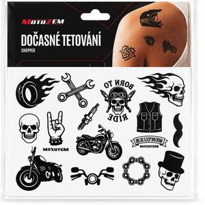 Dočasné tetování MotoZem Chopper