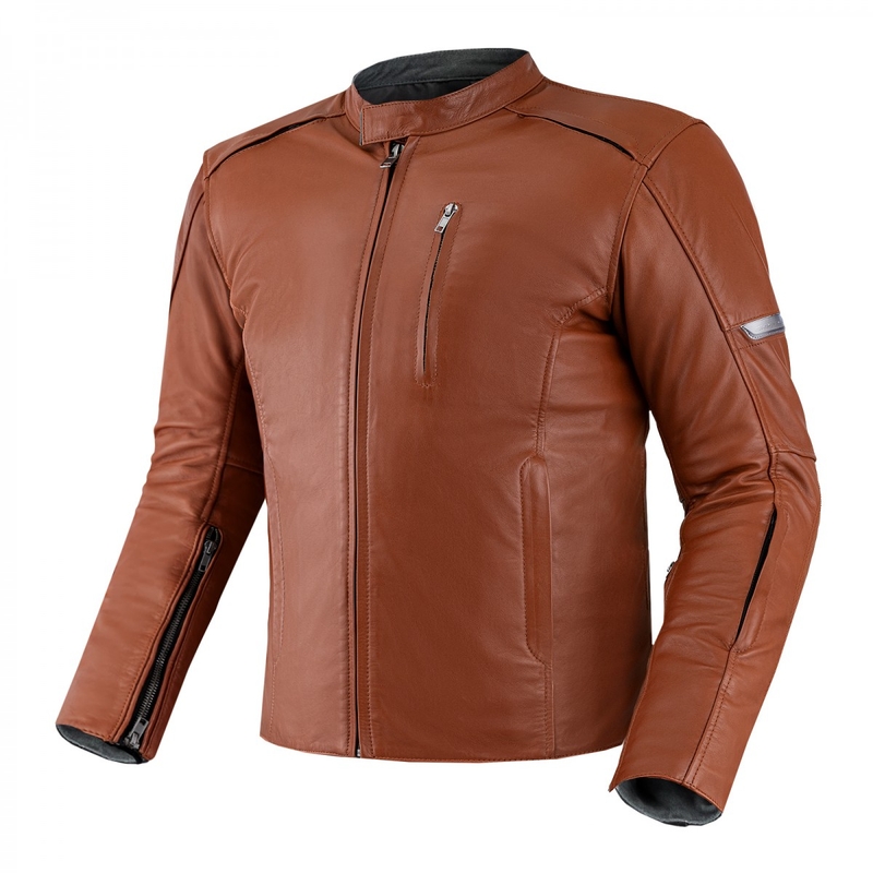 Bunda na motorku Shima Hunter+ 2.0 světle hnědá - II. jakost