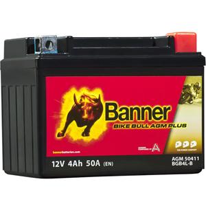 AGM baterie Banner Bike Bull AGM PLUS 504 11 / BGB4L-B - GB4L-B