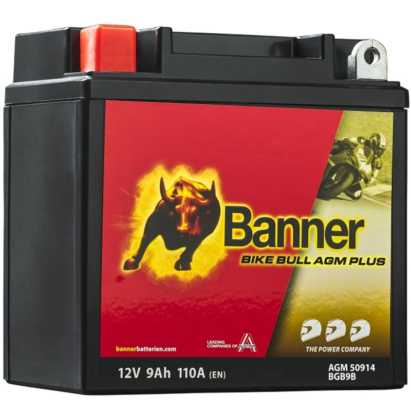 AGM baterie Banner Bike Bull AGM PLUS AGM PLUS 509 14 / BGB9B - GB9B