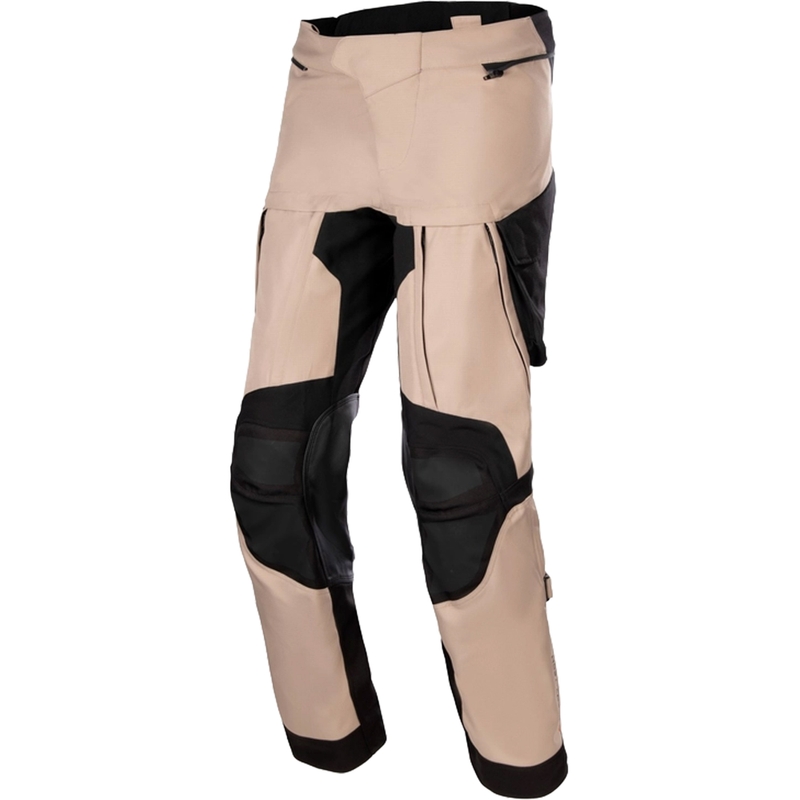 Kalhoty na motorku Alpinestars Halo Drystar khaki-černá