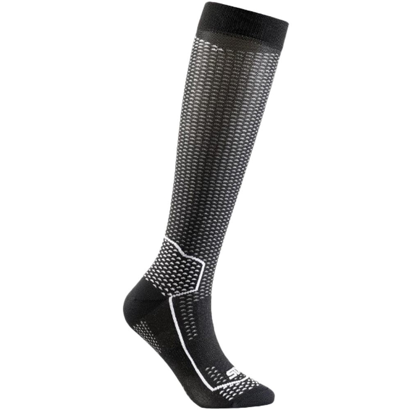Funkční podkolenky SIXS LONG V3 černý carbon