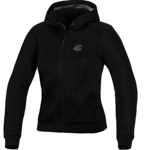 Dámská mikina na motorku Alpinestars Stella Chrome Superairflow černo-měděná