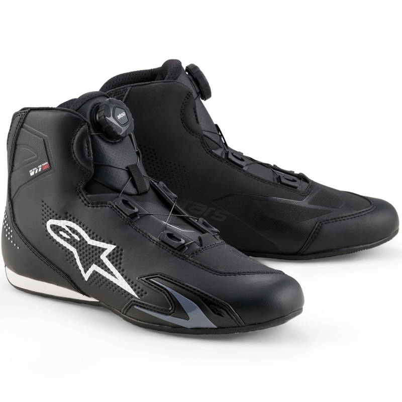 Boty na motorku Alpinestars Celer černo-bílé