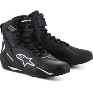 Boty na motorku Alpinestars Faster-4 černo-bílé