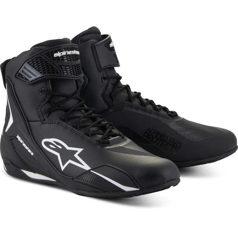 Boty na motorku Alpinestars Faster-4 černo-bílé