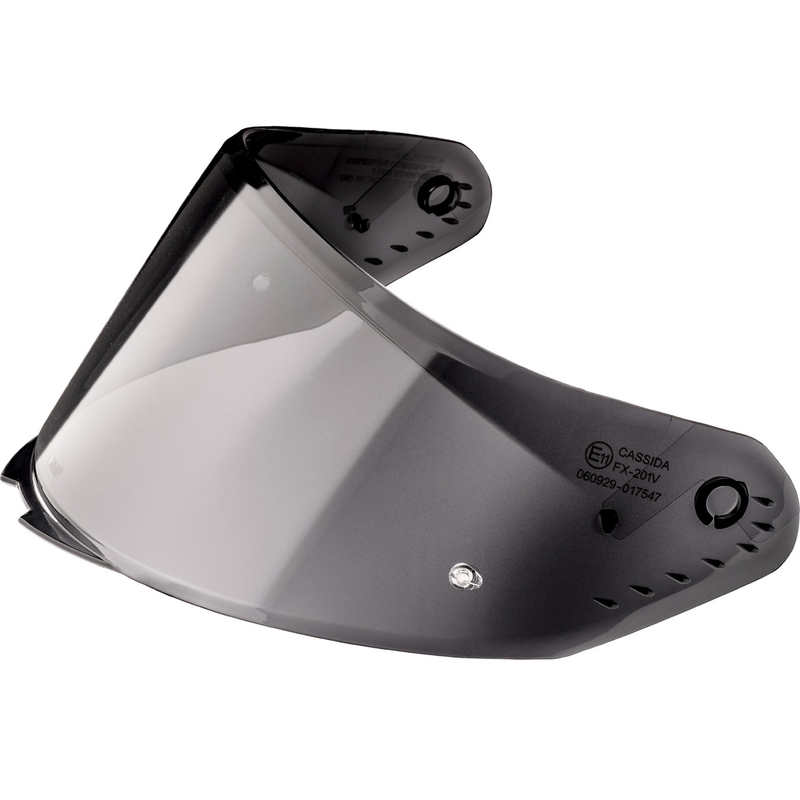 Plexi pro helmy Cassida AERO s přípravou pro Pinlock tmavé
