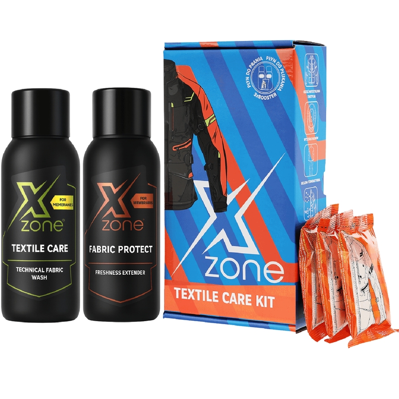 Sada pro péči o moto oblečení Xzone® Textile Care Kit
