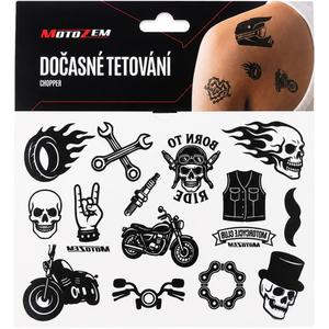 Dočasné tetování MotoZem Chopper