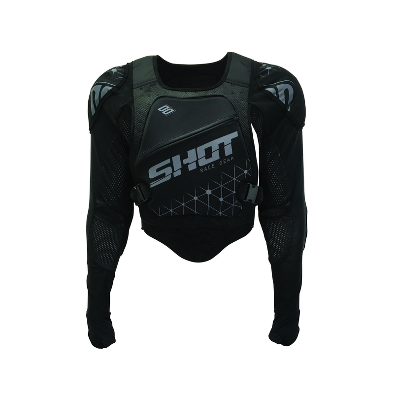 Chránič těla Shot Ultralight černo-šedý výprodej