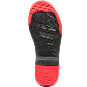 Gumové podrážky Eleveit X PEAK Junior černo-červené