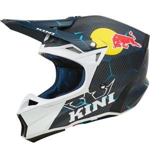 Motokrosová helma KINI Red Bull MXC2 2.0 modro-bílá