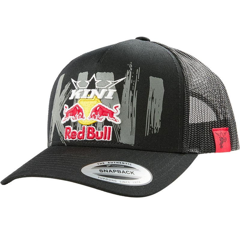 Kšiltovka KINI Red Bull TR 2.0 antracitová