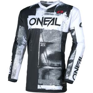 Motokrosový dres O'Neal Element Roller černo-bílý