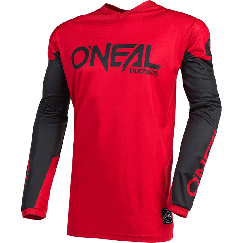 Motokrosový dres O'Neal Element Threat červeno-černý