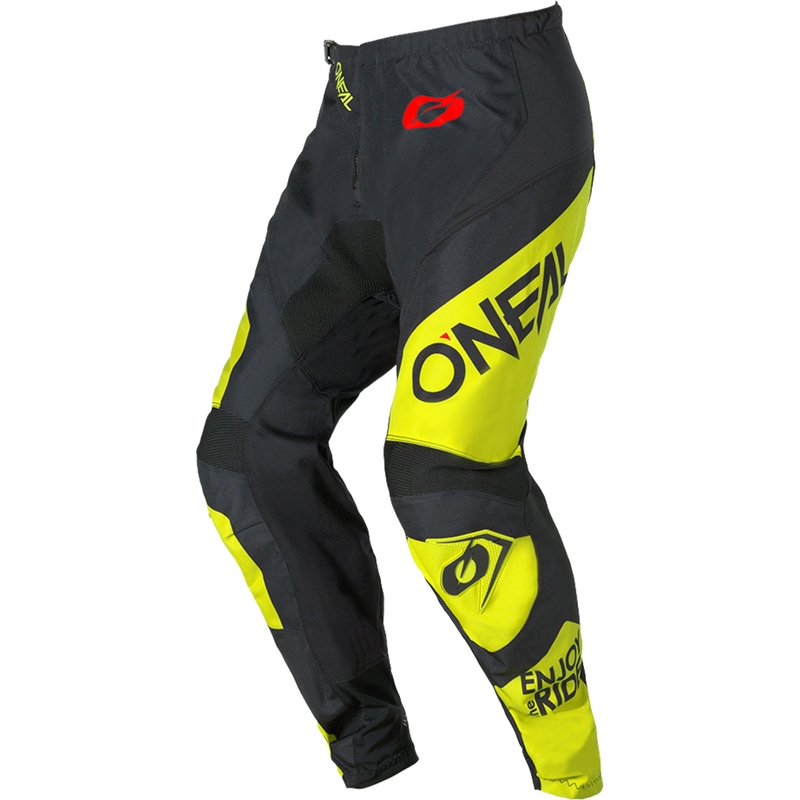 Motokrosové kalhoty O'Neal Element Racewear černo-žluté