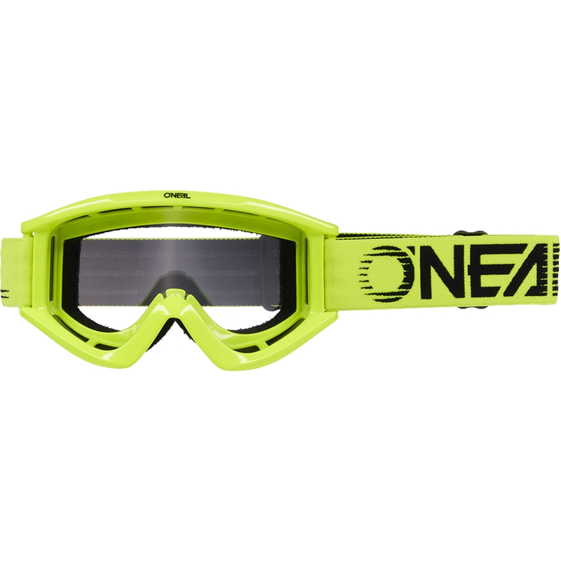 Motokrosové brýle O´Neal B-Zero fluo žluté (čiré plexi)