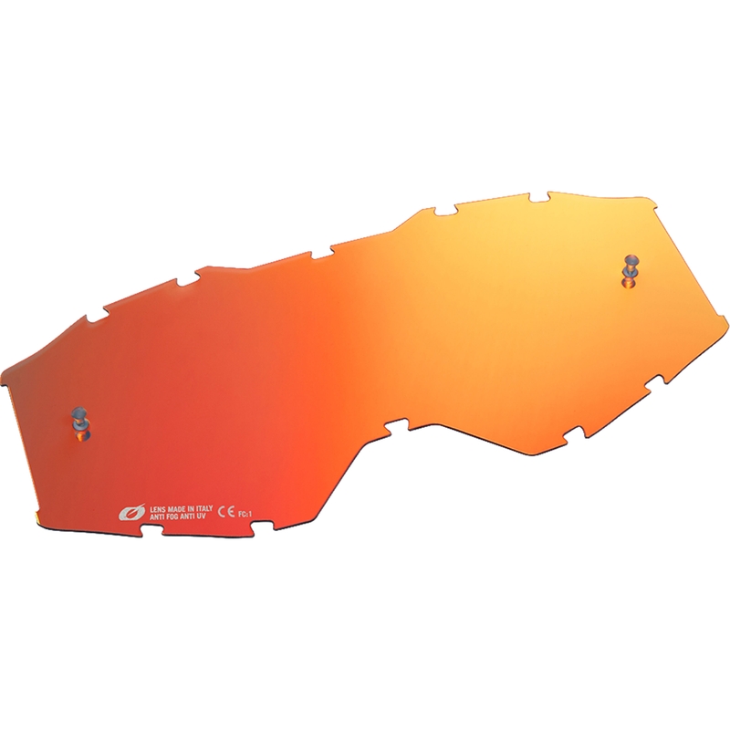 Plexi pro motokrosové brýle O´Neal B-10 červené