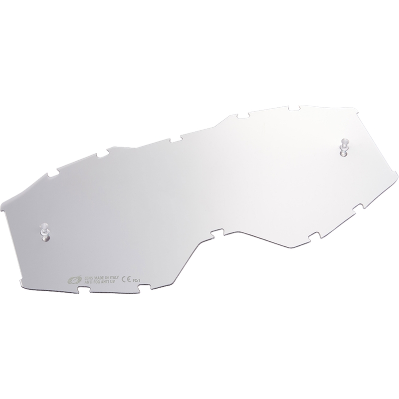 Plexi pro motokrosové brýle O´Neal B-10 stříbrné