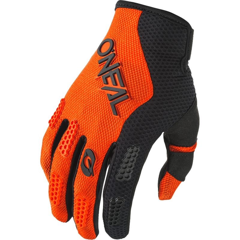 Motokrosové rukavice O´Neal Element Racewear černo-oranžové
