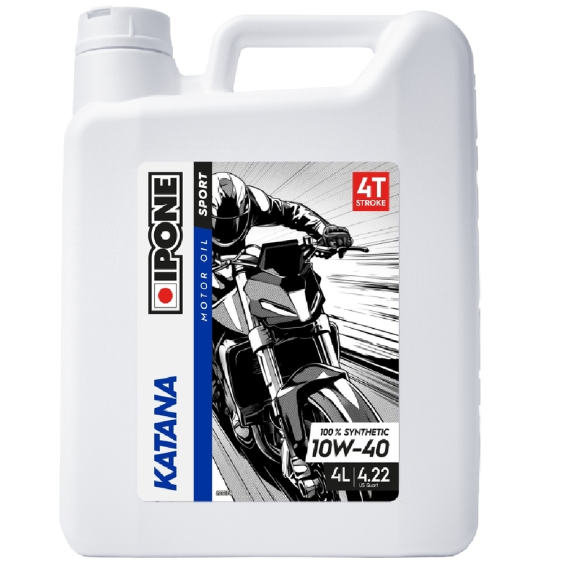 Syntetický motorový olej IPONE Katana 10W-40 Ester MA2 4 l