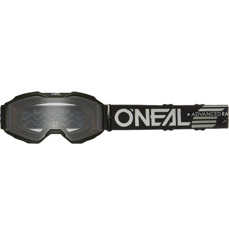 Dětské motokrosové brýle O'Neal B-10 Solid černé s čirým plexi