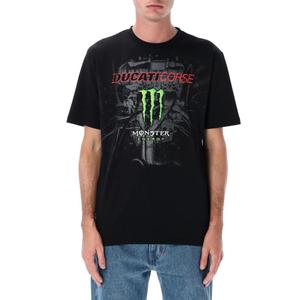 Tričko Ducati Corse Monster Energy černé