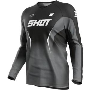 Motokrosový dres Shot Draw Clash černý