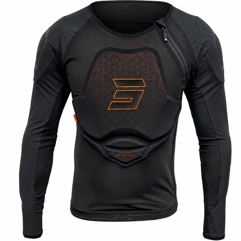Chránič těla Shot Vest Evo D3O® černý