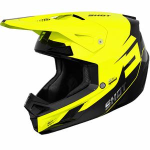 Motokrosová helma Shot Speed S lesklá fluo žlutá