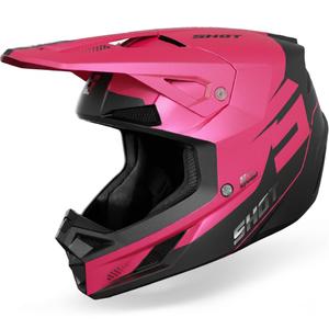 Motokrosová přilba Shot Speed S matná růžová