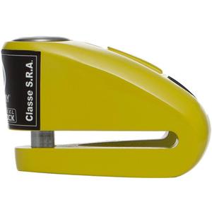 Zámek na brzdový kotouč Auvray B-Lock 10 Alarm 120 dB žlutý