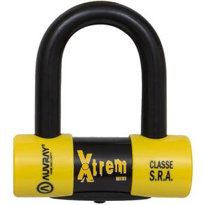 Zámek na brzdový kotouč Auvray XTREM Mini 16 mm žlutý