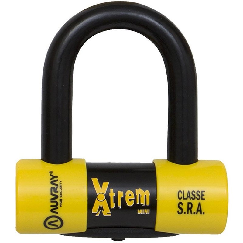 Zámek na brzdový kotouč Auvray XTREM Mini 16 mm žlutý