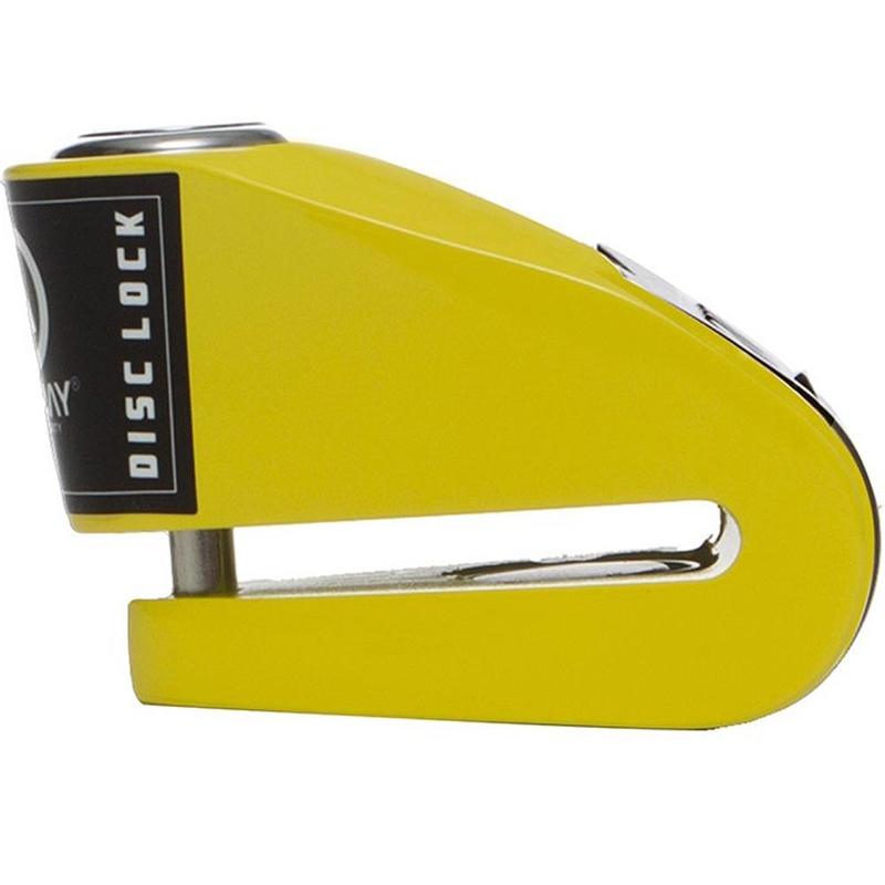 Zámek na brzdový kotouč Auvray B-Lock 06 s alarmem 120 dB žlutý