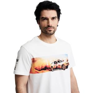 Tričko Dakar Ride B bílé