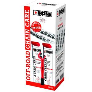 Sada pro čištění a mazání řetězu Ipone Off Road Chain Care