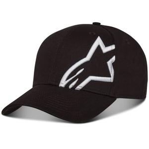 Kšiltovka Alpinestars Corp Snap 2 Hat černo-bílá
