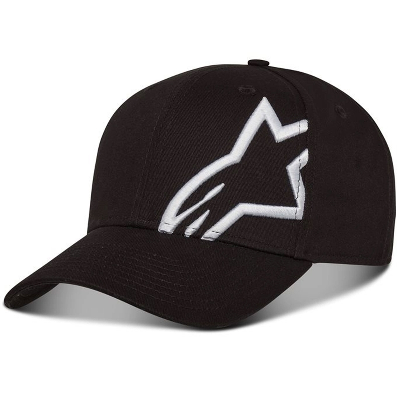 Kšiltovka Alpinestars Corp Snap 2 Hat černo-bílá