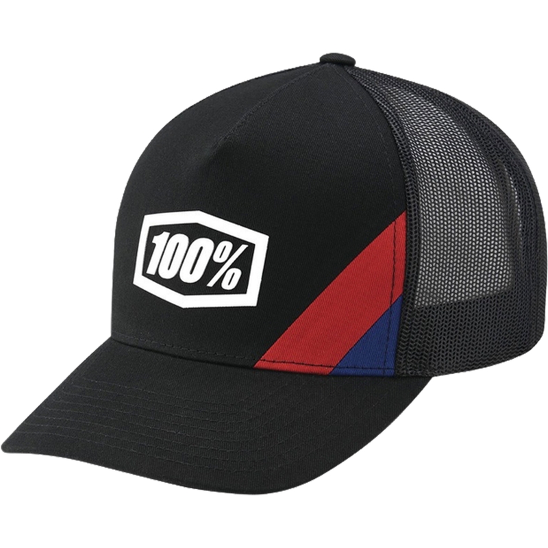 Kšiltovka 100% Cornestone X-Fit Trucker černá