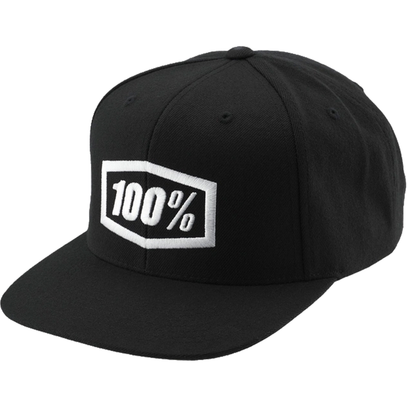 Dětská kšiltovka 100% Icon Snapback černá