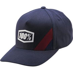 Kšiltovka 100% Cornestone Snapback modro-šedá