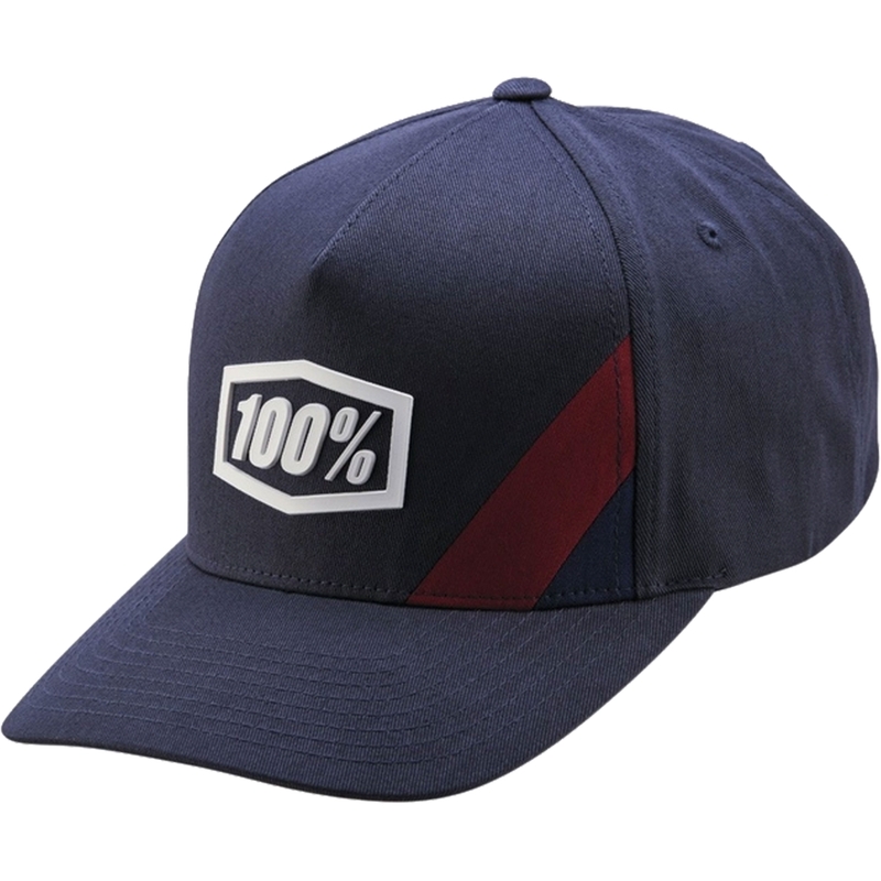 Kšiltovka 100% Cornestone Snapback modro-šedá