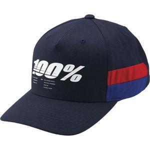 Kšiltovka 100% Loyal X-Fit Snapback modrá