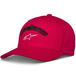 Kšiltovka Alpinestars Arcstars Flexback červená