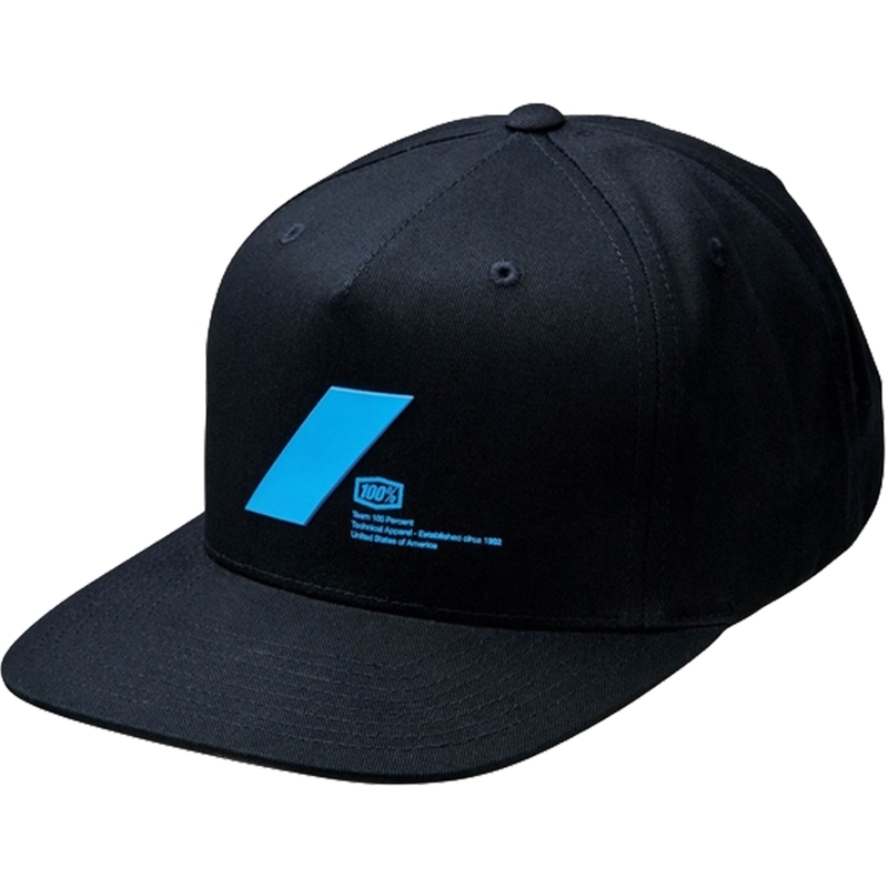 Kšiltovka 100% Forward USA Snapback černá