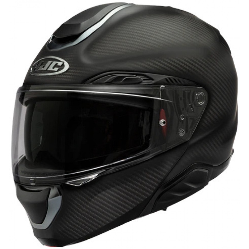 Vyklápěcí helma na motorku HJC RPHA 91 CARBON černá matná